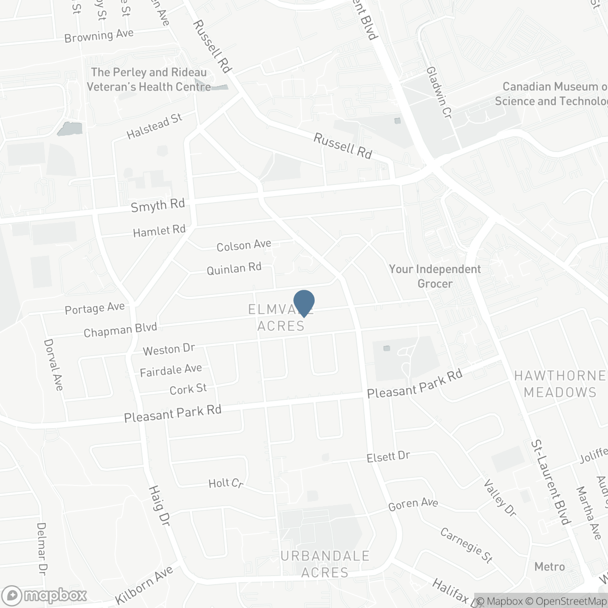 869 CHAPMAN BOULEVARD, Ottawa, Ontario K1G 1V1